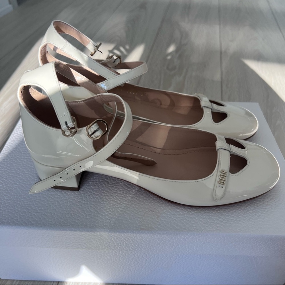 Dior flat Aime ballet shoes sandals Size 37.5